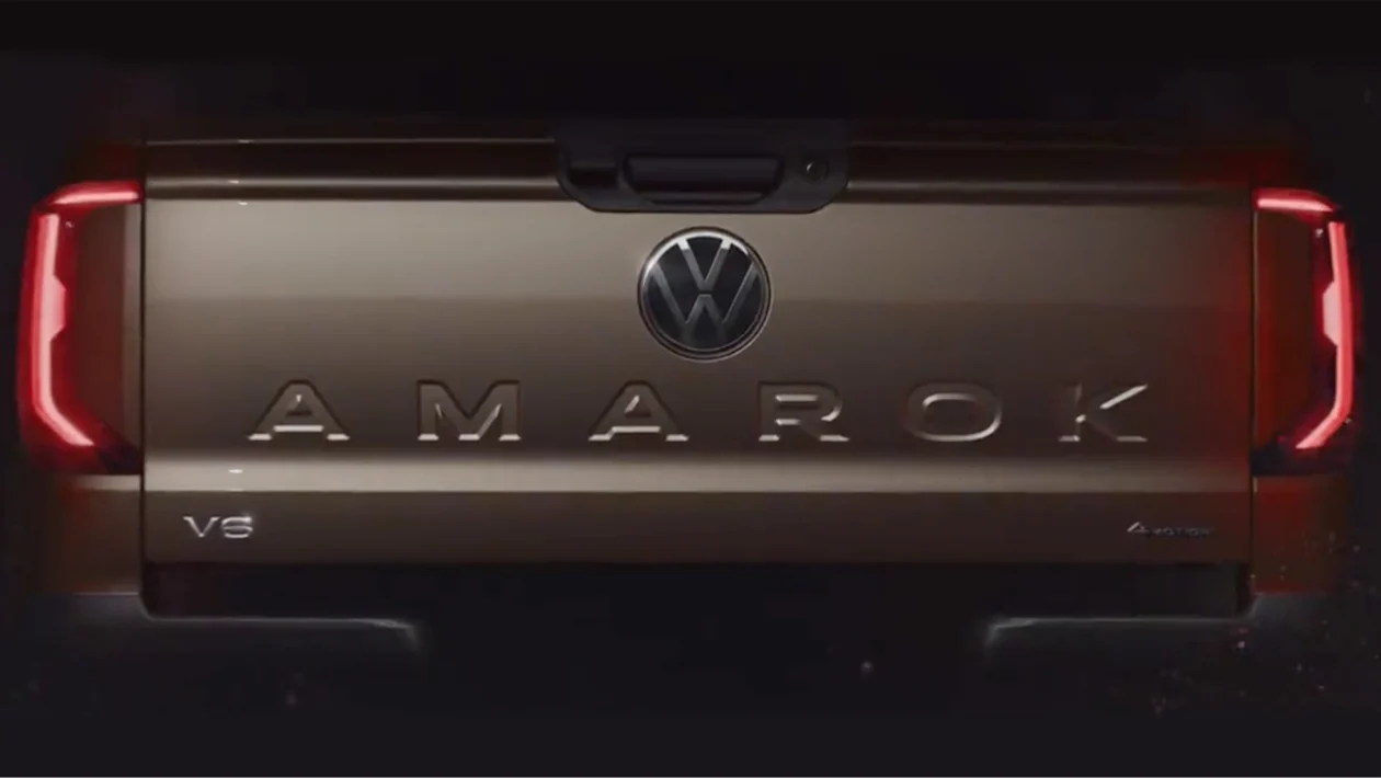 2023 VW Volkswagen Amarok teaser rear