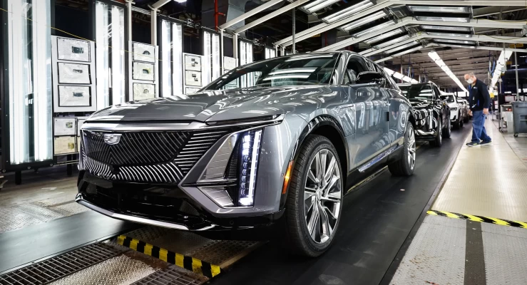 Cadillac beginnt 2023 mit der Produktion des Lyriq EV in Tennessee