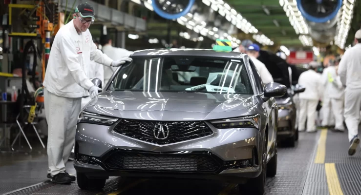 Acura beginnt mit der Produktion des Integra 2023 in Ohio