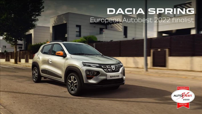 Dacia Spring ist Finalist für 2022 Auto Best!