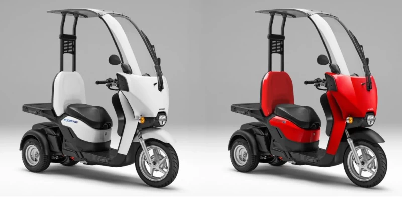 Hondas neuestes Elektromotorrad Gyro Canopy:e