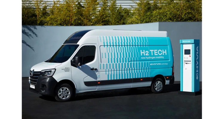 Der wasserstoffbetriebene Renault Master Van bereitet sich auf die Markteinführung im Jahr 2022 vor