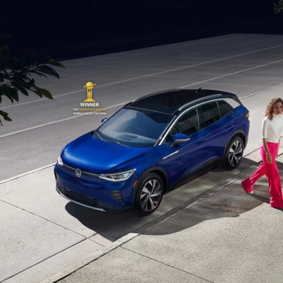 Der Volkswagen ID.4 EV: Gewinner des World Car of the Year 2021⁠