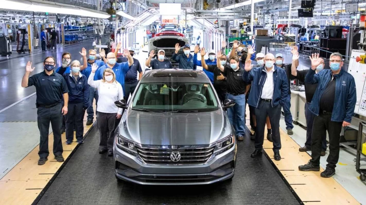 Volkswagen Passat hat seine letzte Produktion in Amerika gemacht