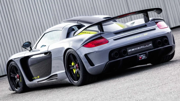 Porsche Carrera GT bei 312 km/h beobachten 2021-11-06