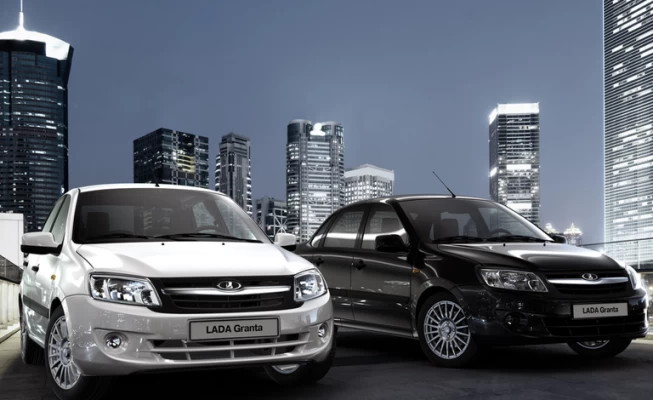Der russische Lada stellt vorerst die Produktion von Autos ein